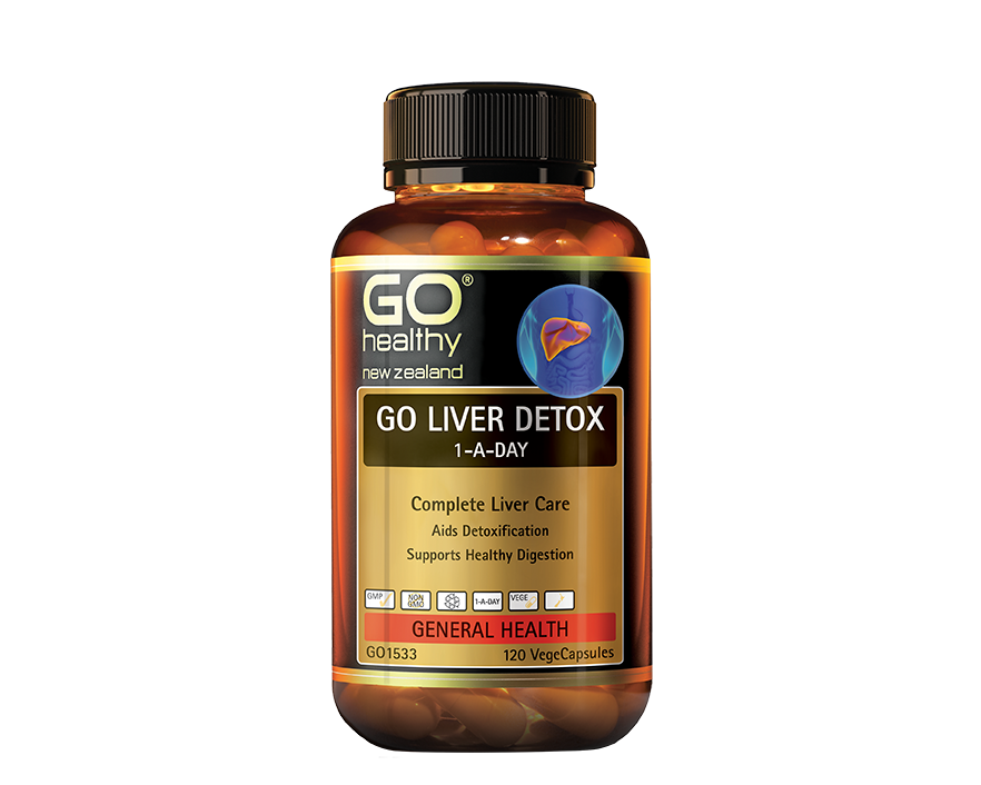 Go Healthy Go Liver Detox 1-A-Day 120capsules - 365 Health Limited