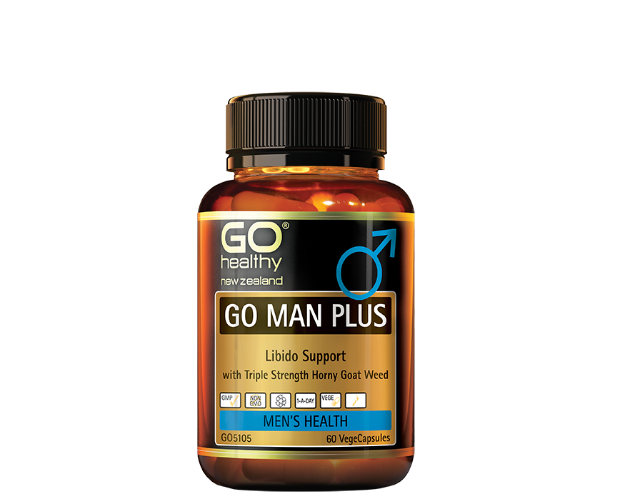 Go Healthy Go Man Plus 60 vegecaps - 365 Health Limited