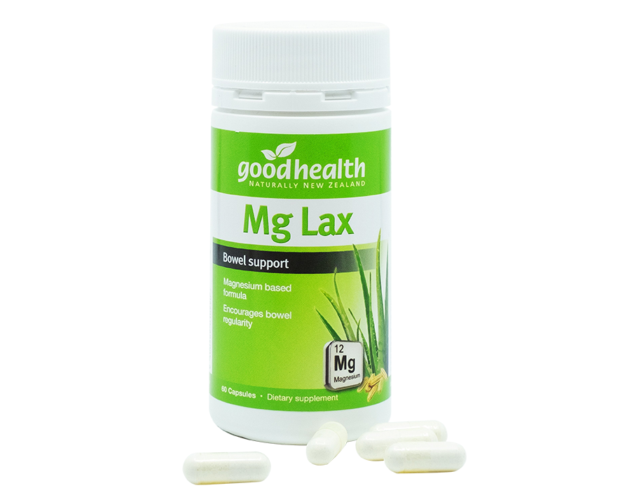 Good Health Mg Lax 60capsules - 365 Health Limited