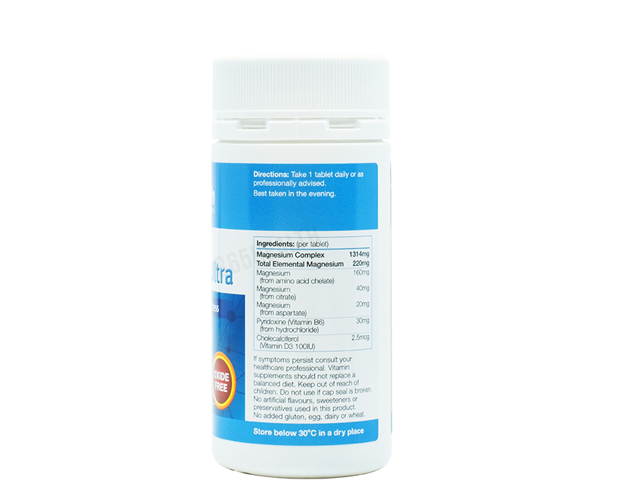 Good Health Magnesium Ultra 60tablets - 365 Health Limited