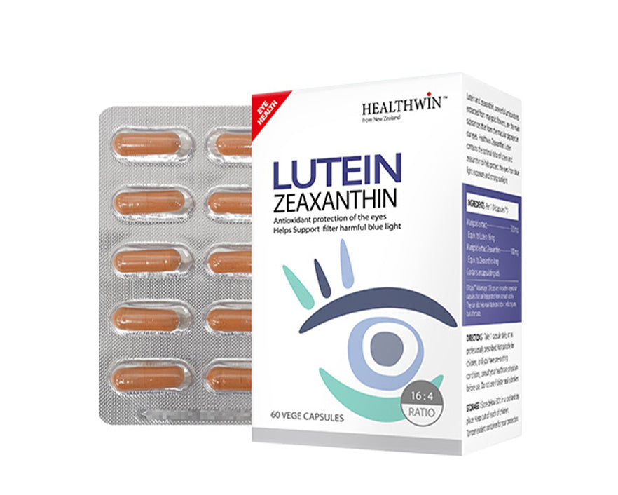 Lutein Zeaxanthin 60Vegecapsules - 365 Health Limited