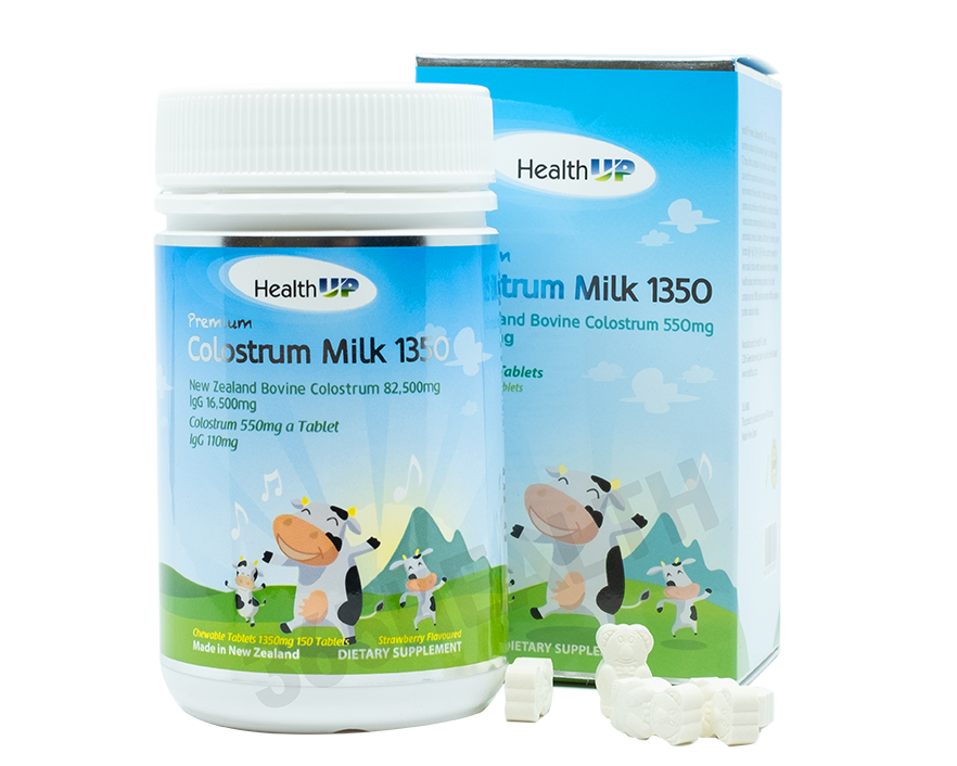 HealthUP Colostrum Milk 1350 150tablets - 365 Health Limited