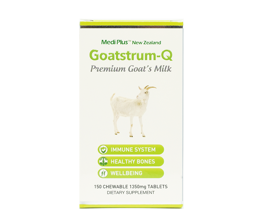 Mediplus Goatstrum-Q 1350mg 150chewable tablets - 365 Health Limited