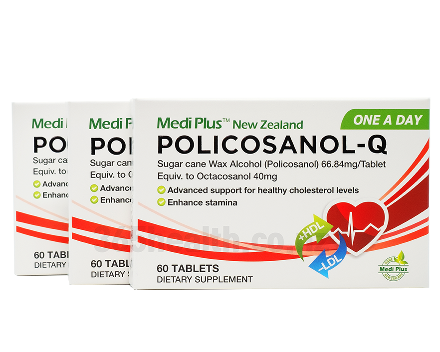 Mediplus Policosanol-Q 180tablets - 365 Health Limited