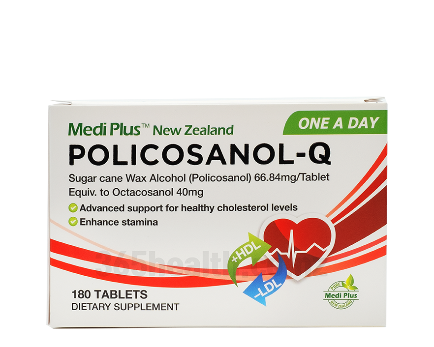 Mediplus Policosanol-Q 180tablets - 365 Health Limited