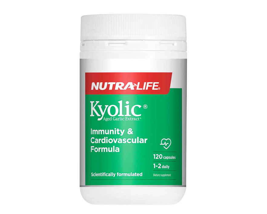 Nutralife Kyolic Aged Garlic Extract 120 capsules - 365 Health Limited