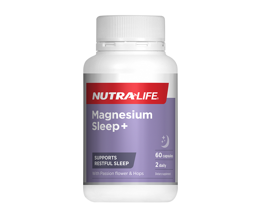 Nutralife Magnesium Sleep+ 60 capsules - 365 Health Limited
