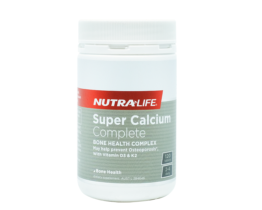 Nutralife Super Calcium Complete 120 tablets - 365 Health Limited