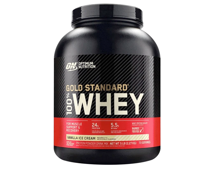 Gold Standard 100% Whey 2.27kg(5lb) - 365 Health Limited