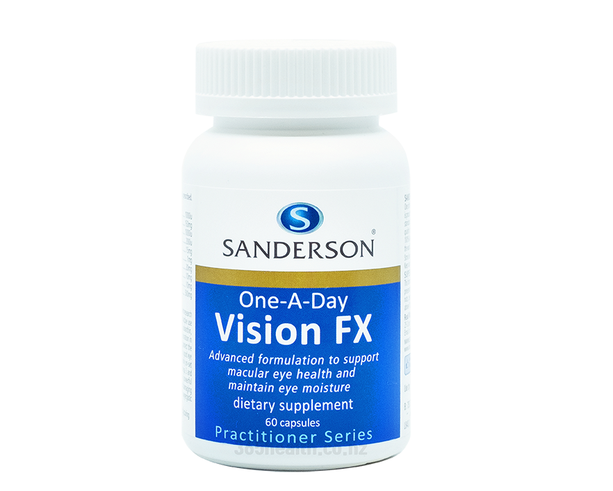 Sanderson  1-A-Day Vision FX 60 capsules - 365 Health Limited