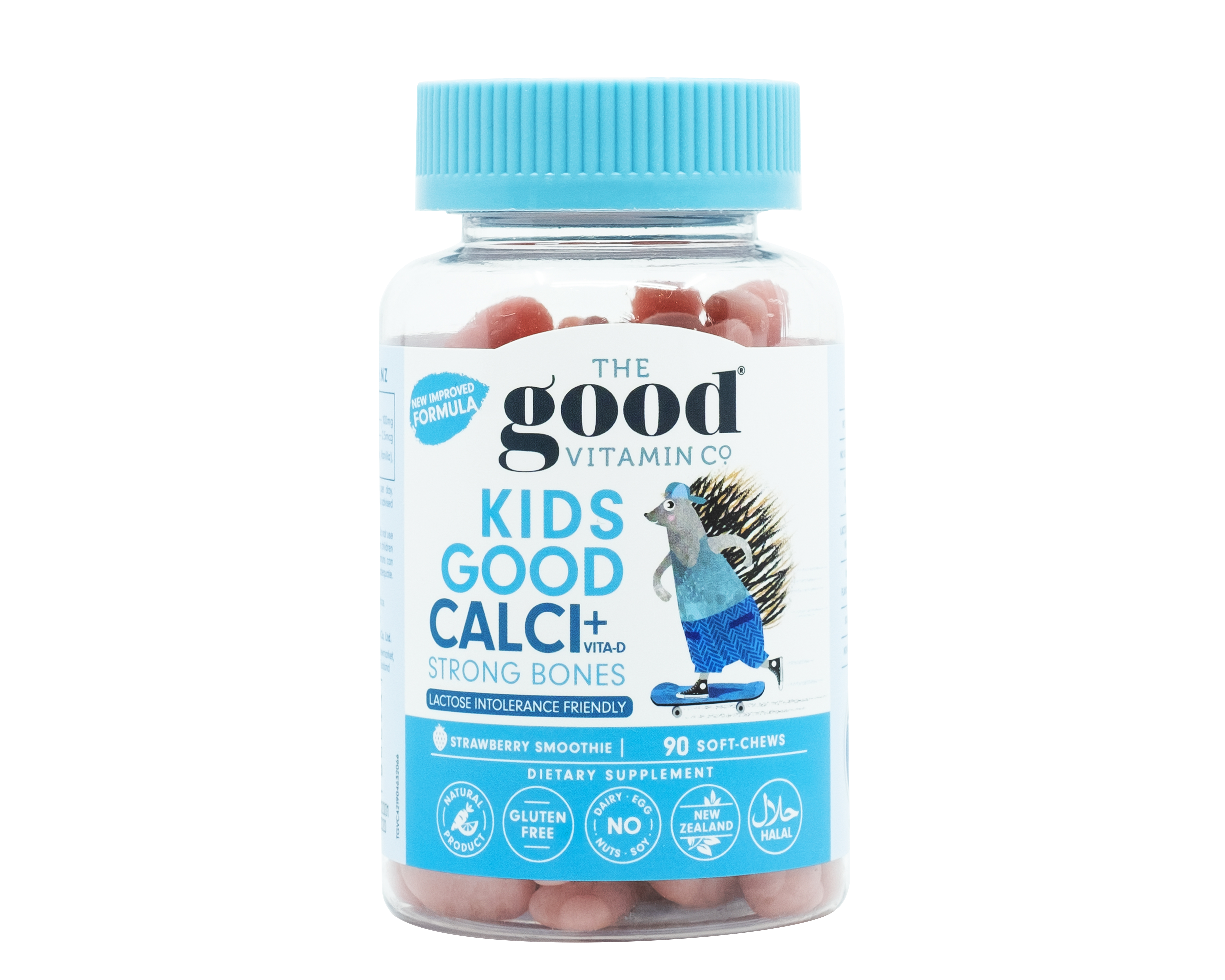 TheGoodVitaminCo Kids Good Calci+ & Vita-D 90 soft-chews - 365 Health Limited