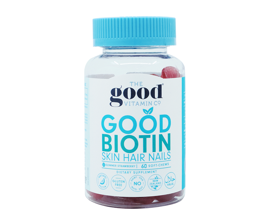 Good Biotin Skin Nails Hair 60soft-chews - 365 Health Limited