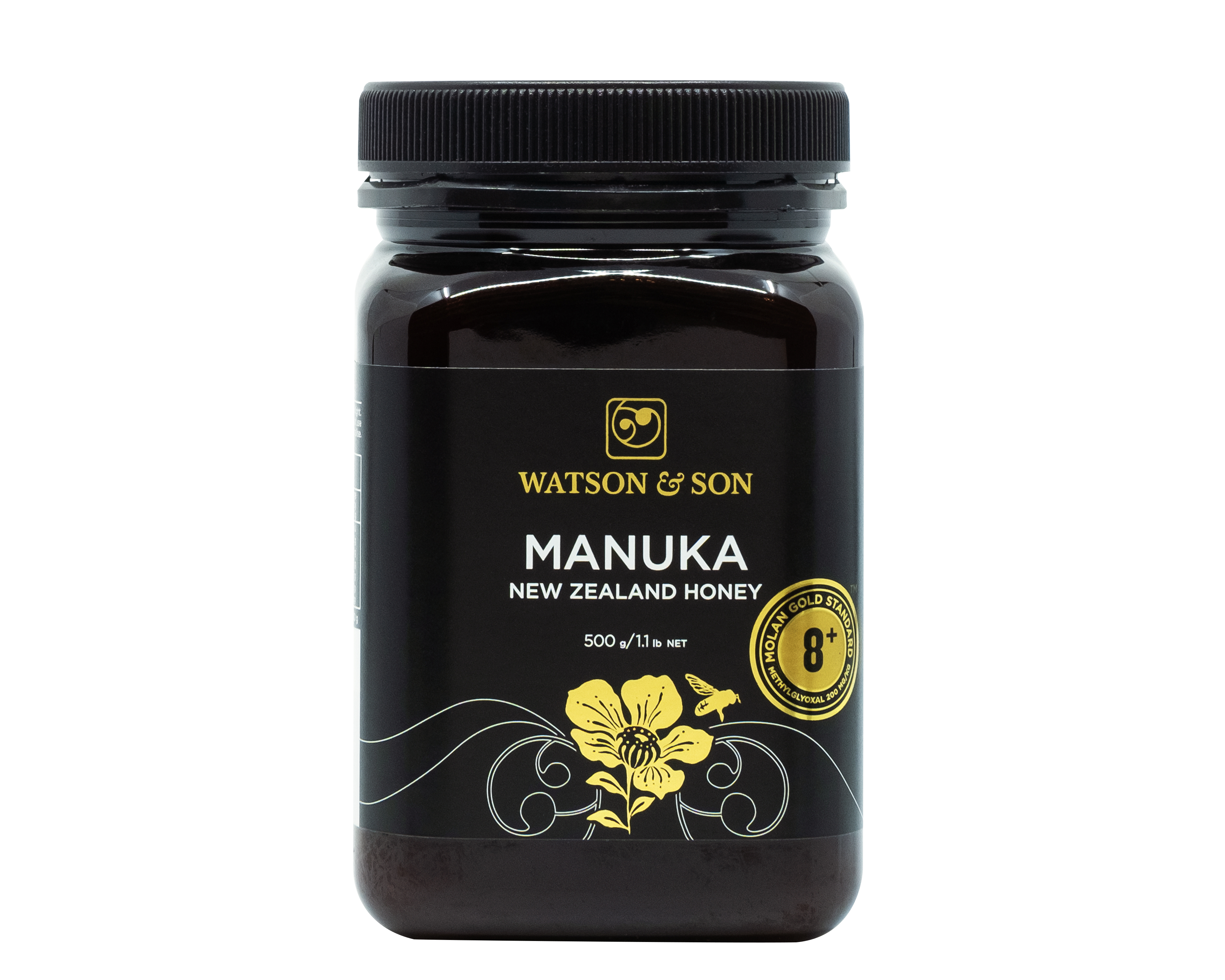 WATSON & SON MGS 8+ Manuka Honey 500g - 365 Health Limited
