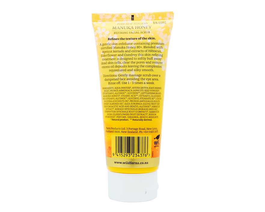 Manuka Honey Refining Facial Scrub 100ml - 365 Health Limited