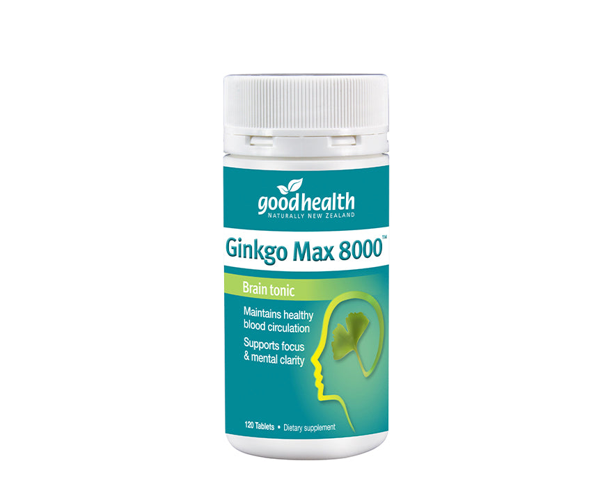 Ginkgo Max 8000 120tablets - 365 Health Limited
