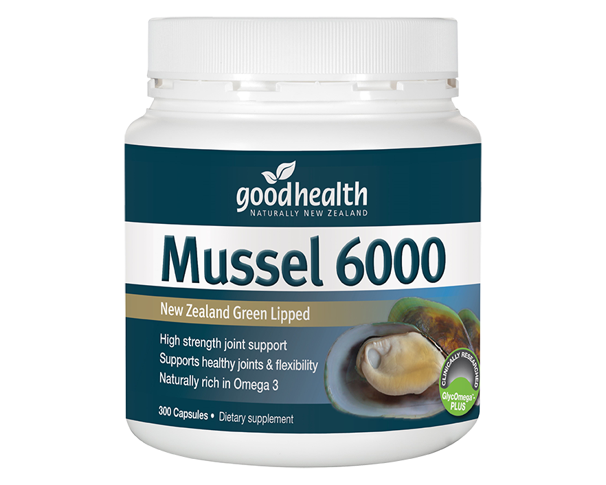 Green Lipped Mussel 6000 300capsules - 365 Health Limited