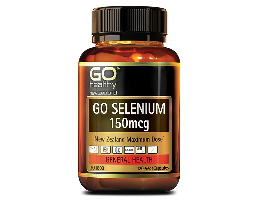 GO Selenium 150mcg 120 Capsules - 365 Health Limited