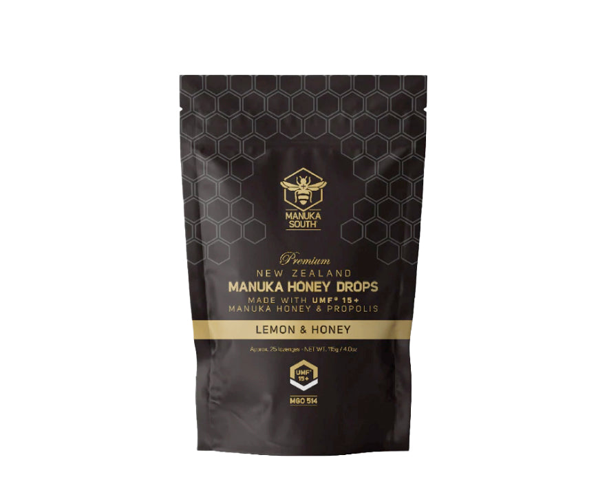 Manuka Honey Drops UMF15+ 25Drops - 365 Health Limited
