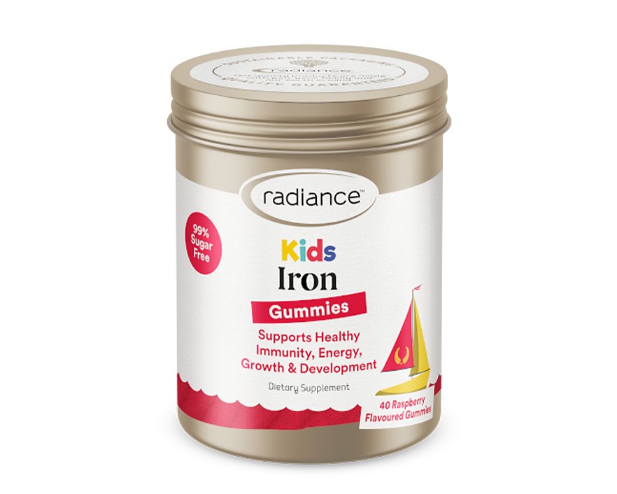 Kids Iron 40Raspberry flavoured gummies - 365 Health Limited